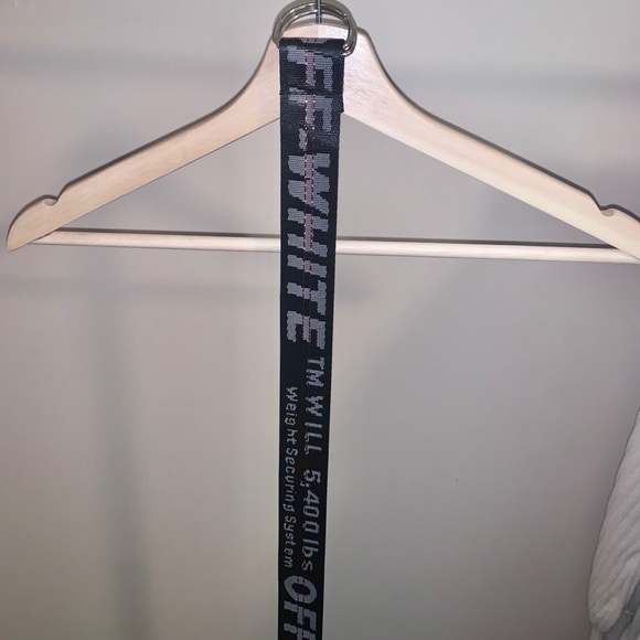 Off-White Accessories - “Off White” D-ring belt